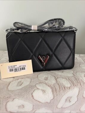 Valentino Orlandi Black Quilted with gunmetal